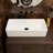 Novatto 26.25'' White Porcelain Rectangular Bathroom Sink