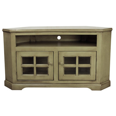 Inouye Unfinished Corner TV Stand for TVs up to 55"