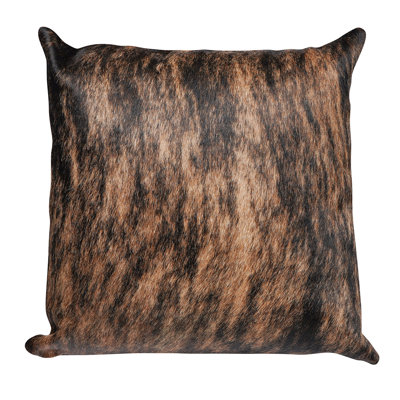  Leather Throw Pillow
