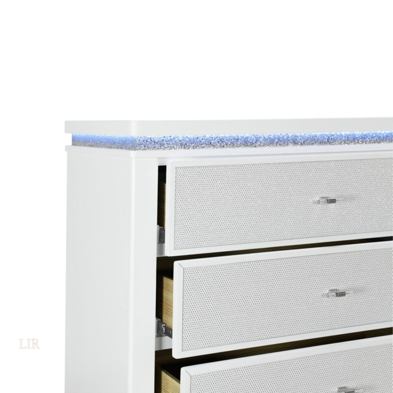 Commode blanche ADALID