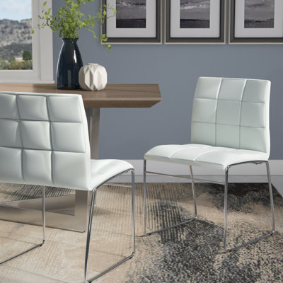 Chaise de salle à manger capitonnée Coetta