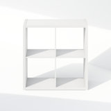 Furinno Cubic Open Back Multipurpose Clothing & Closet Storage Organizer Shelf, 4-Cube
