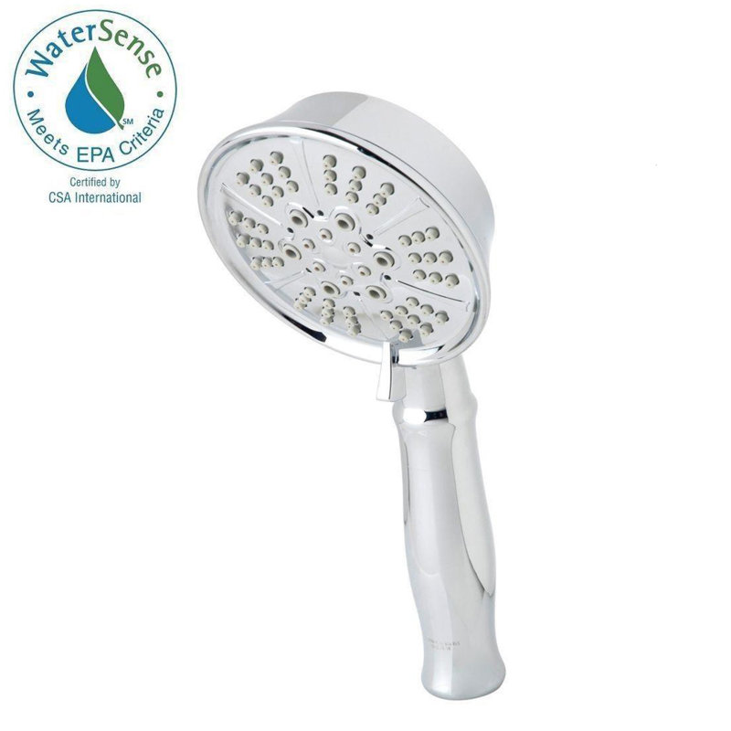 Allura Five Spray 4.5 Inch Single Freestanding Hand Shower - 1.75 GPM