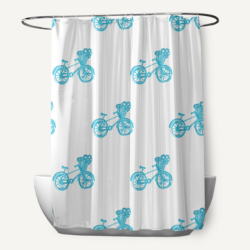 Shower Curtain, Turquoise