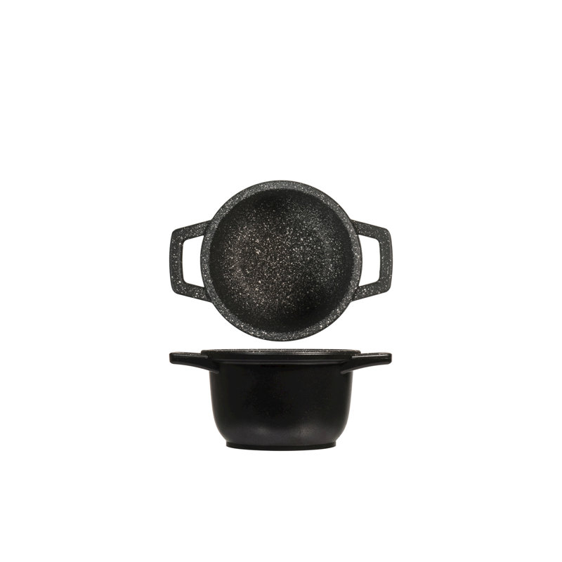 H&H Non-Stick Aluminium Round Casserole Dish, 12cm
