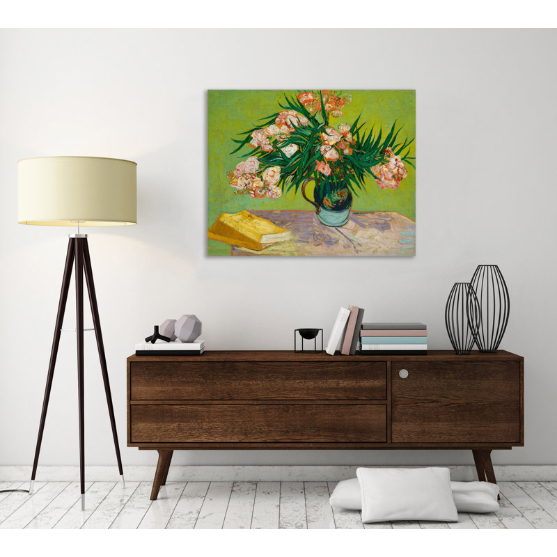 Oleanders par Wild Apple Portfolio - impression sur toile tendue, H 30 po x l 36 po x P 1,5 po