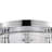 Lulia - 15 Inch Flush Mount - Polished Nickel with Clear Glass