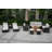 Almanza 10 - Person Patio Conversation Set with Cushions