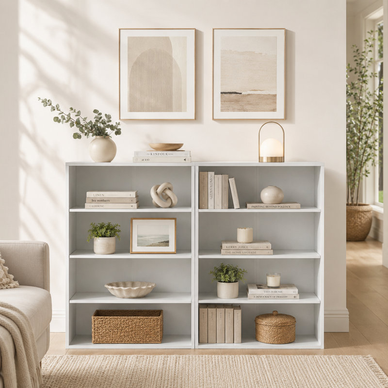 Armoire de rangement multimédia à 8 niveaux