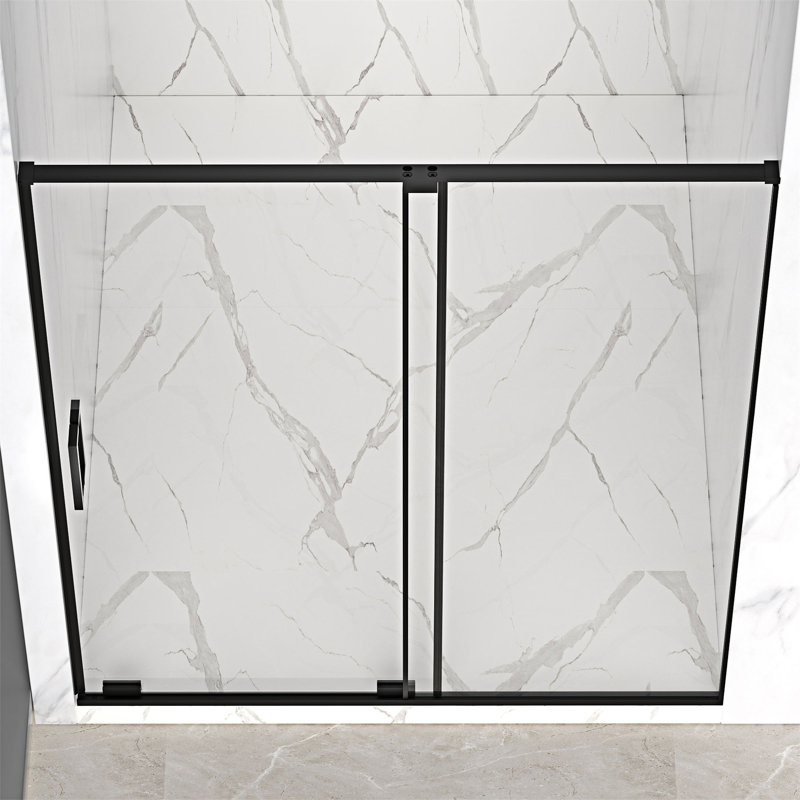 Semi-Frameless Sliding Shower Door