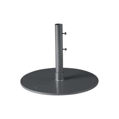Base de parasol autoportante en aluminium