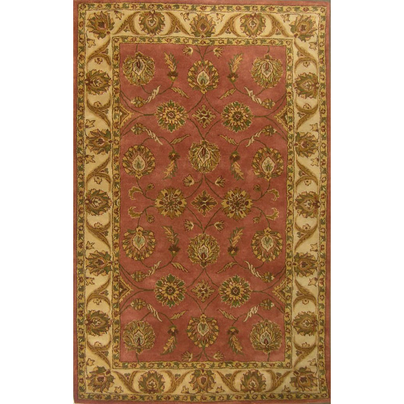 Amy Wool Oriental Indoor Rug, Rectangle 5' x 8'