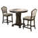 Vegas 2 - Person Pedestal Dining Set
