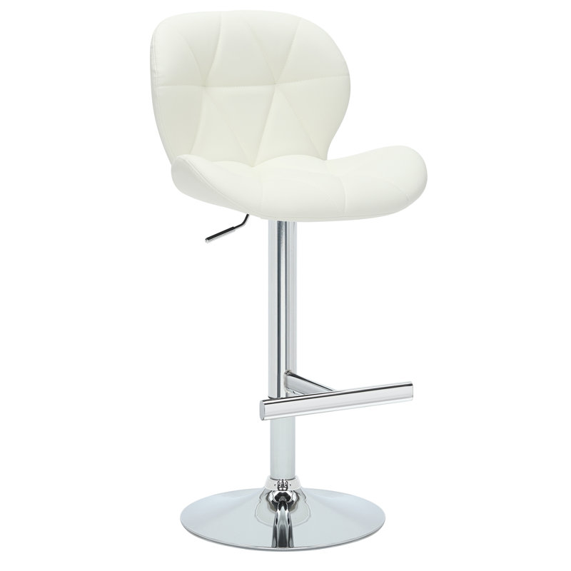 Swivel Upholstered Bar Stool