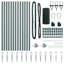 Galvanised Steel Border Fencing-2054905771-2054905770