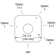 Fresk 1/2" Therm & Pressure Balance Trim With 5 Functions