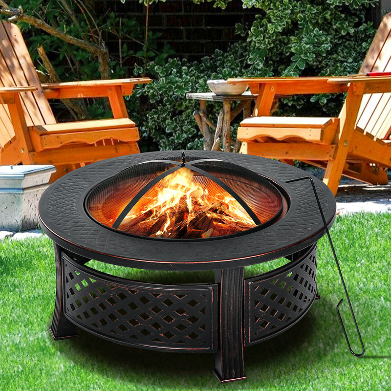 Troyes Round Smokeless Fire Pit