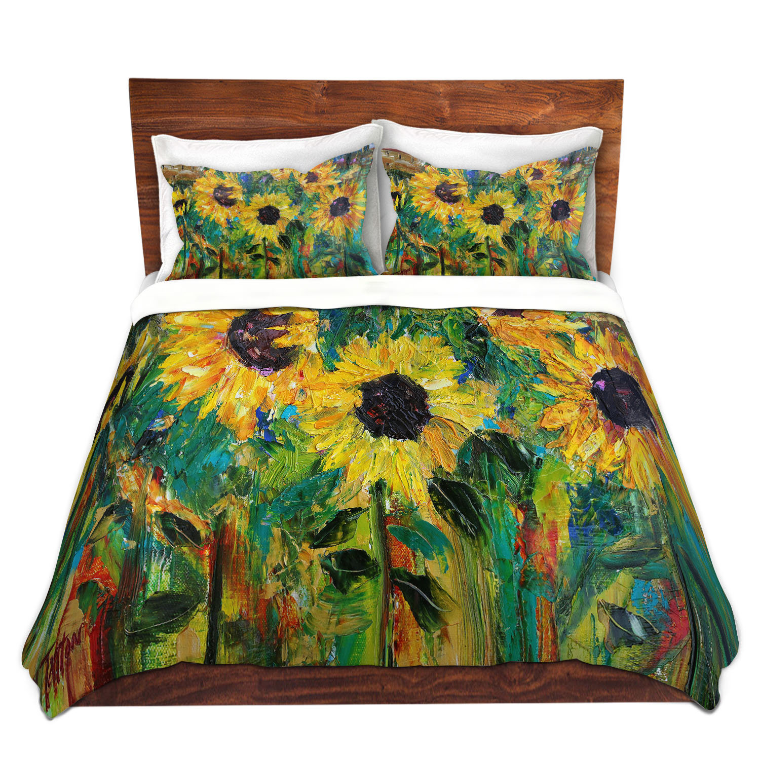 Sunflower Delight Duvet Cover Set NCU0PVL147