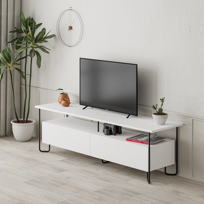 Airi TV Stand for TVs up to 55", White