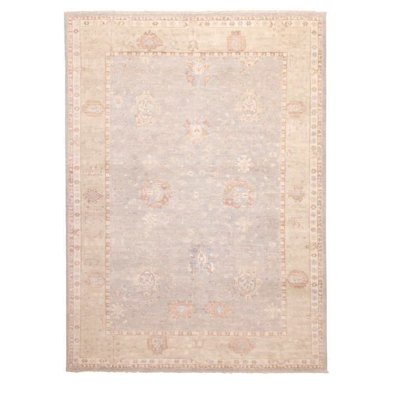 Finest Oushak Grey Rug 10'0" x 14'0"