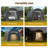 10' X 15' Domed Carport, Portable Garage With 2 Roll Up Doors
