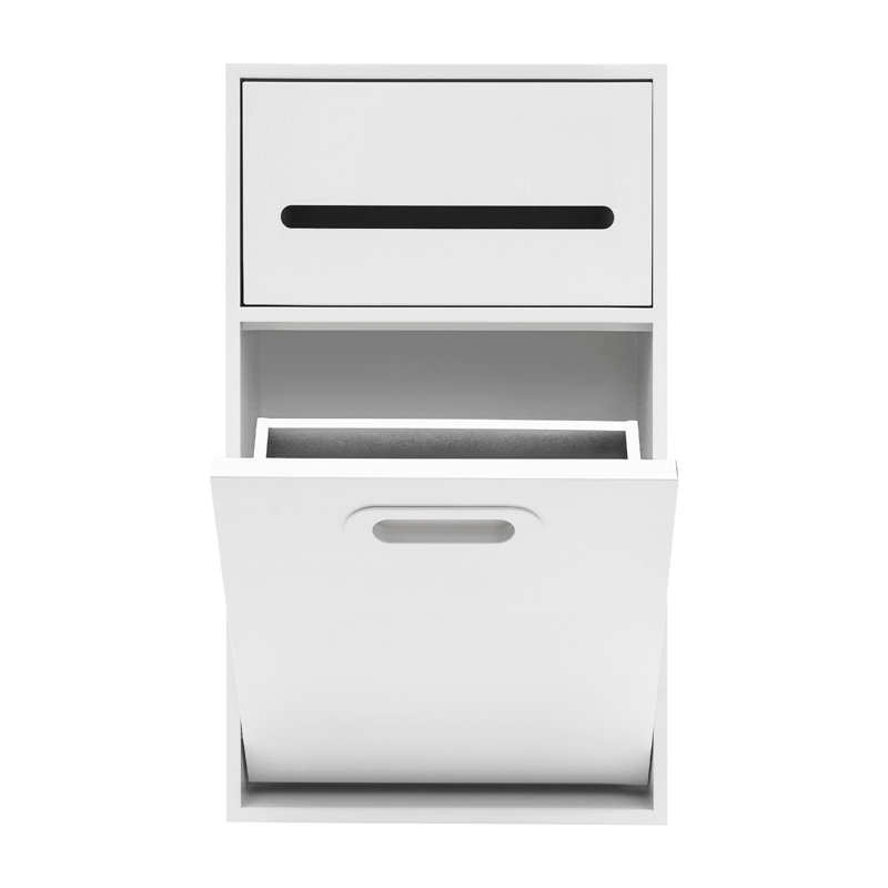 Recessed Tilt Out Wall Mounted Trash Can