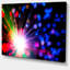 Multicolore fibre optique éclairage - impression sur toile tendue-19240187
