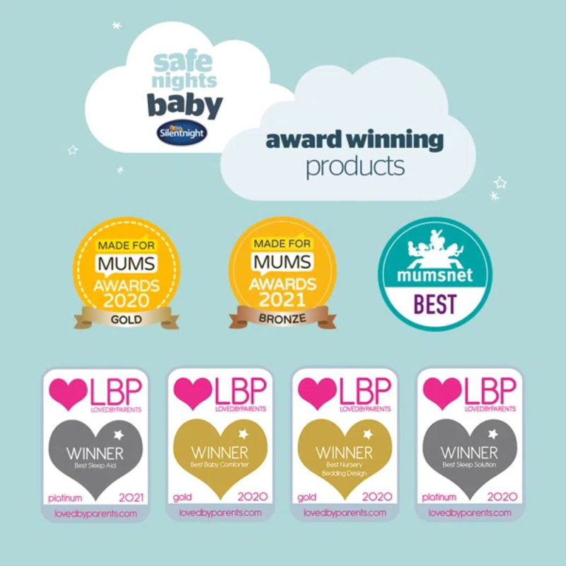 Safe Nights Anti-Allergy Cot Bed Pillow