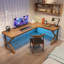 Bureau d'angle moderne en forme de L-758882589-758882534