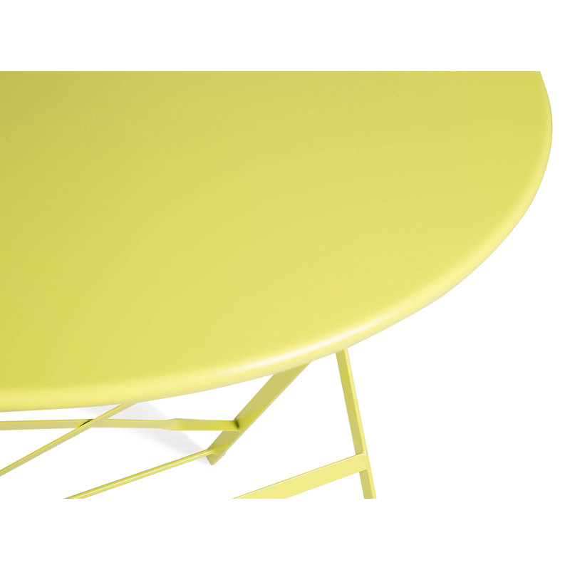 Wogina 2 - Person Patio Dining Set with Round Table, Lime