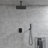 Ceiling Mounted Shower System with Handheld Shower