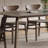 Modern simple solid wood dining table sets-105170968