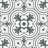 Twenties 8" x 8" Ceramic Patterned Wall & Floor Tile
