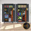 Armoire de rangement pour outils en métal de 73 po de hauteur