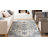 Helen Blue Floral Ornamental Medallion Area Rug-8024325