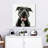 Brampt Smiling Black Pitbull-109381488