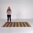 Rafael Geometric Flatweave Black/Natural Area Rug-1276906919