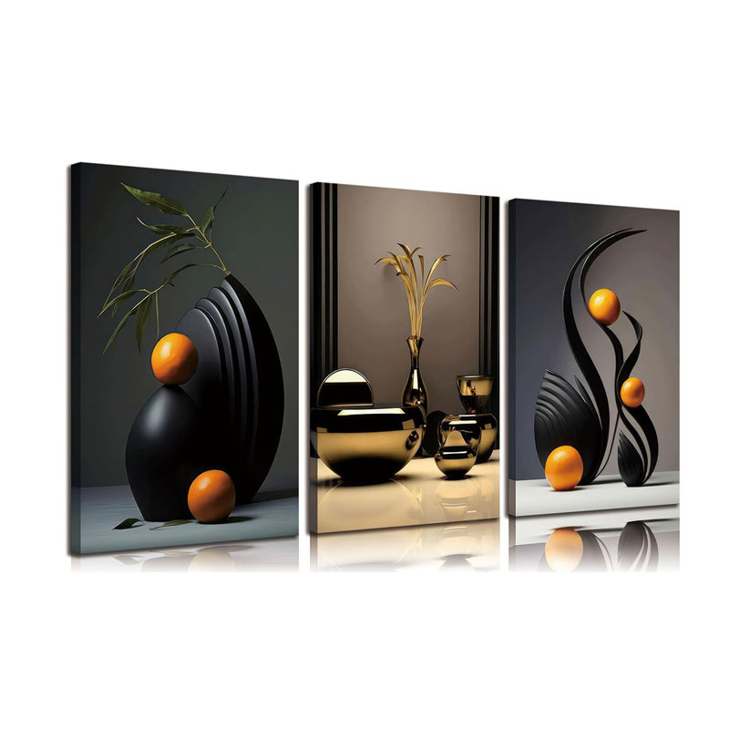 3 Piece Wrapped Canvas Print