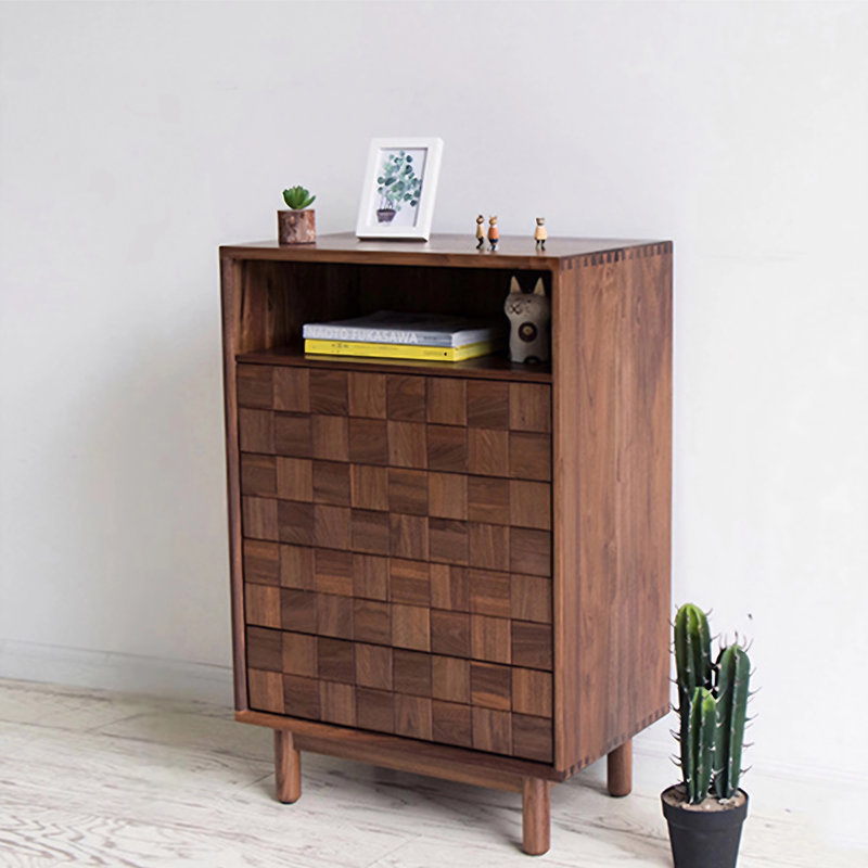 Simple Chessboard Fighting Accent Chest