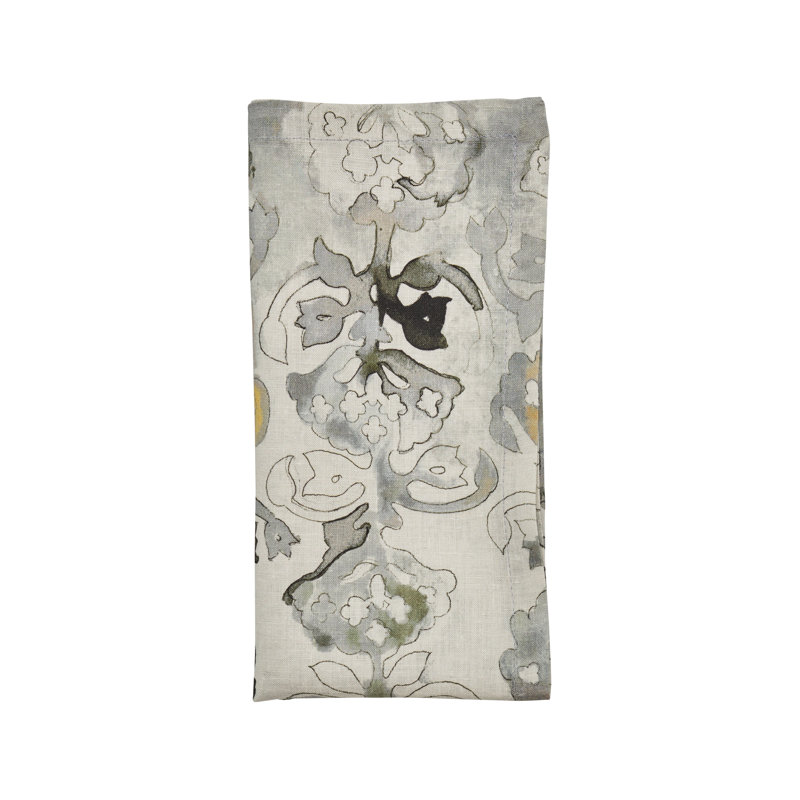 Giverny Napkin, Natural/Gray