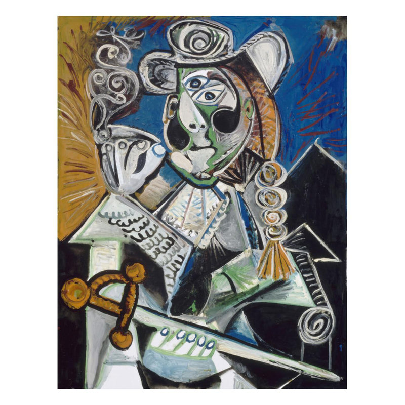 «Le matador» par Pablo Picasso - Estampe numérique, H 28 po x l 22 po