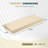 Lucy Eider & Ivory Outdoor 3" Bench Seat Cushion-758799036