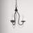 Burvale 3 - Light Candle Style Chandelier