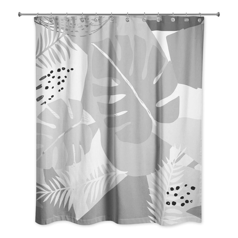 Rideau de douche Perine, gris