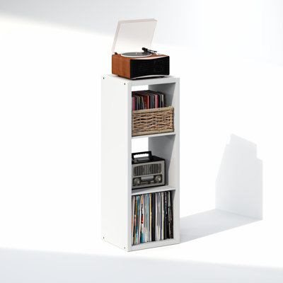 Cubicle 111.71cm H Media Shelves