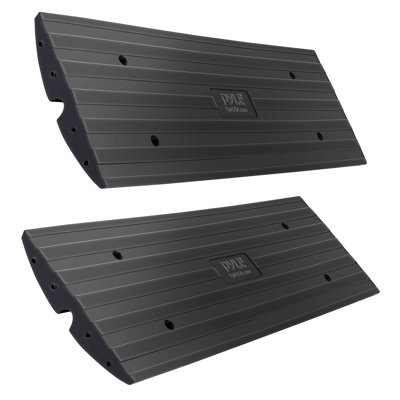Pyle Rubber 48.23'' L Threshold Ramp
