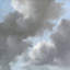 Sophia Mann Cloud Study II - Reproduction d'art sur toile tendue avec châssis-20905627-73053825-73053826