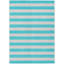 Tapis turquoise intérieur / extérieur lavable à la machine Chantille ACN530-1288133025