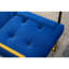Chaise de salle à manger avec accoudoirs capitonnés et finition en acier inoxydable-1808537522-1808537517