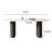 71" Modern Oval Dining Table Set With 4 Dining Chairs-66496049